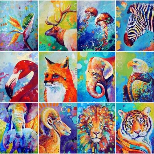 Full Square/Round 5D Diy Diamond Embroidery Eagle Rhinestone Diamond Painting Animal Cross Stitch Mosaic Cartoon Wall Home Decor