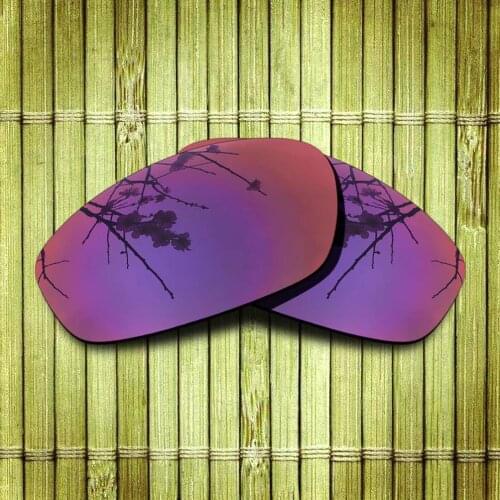 Polarized Replacement Lense For-Oakley Blender Sunglasses Frame True Color Mirrored Coating - Midnight Sun Color Options