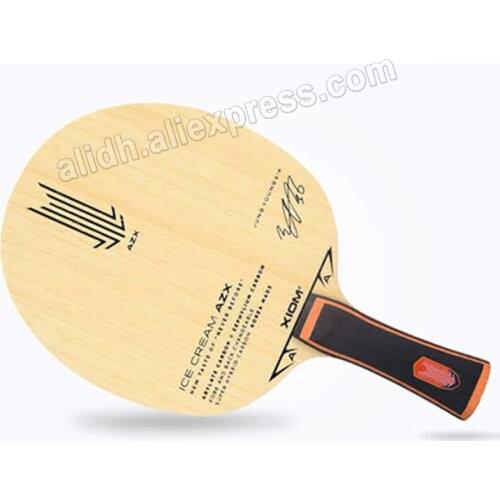 Original Xiom ice cream AZX table tennis blade pure wood add carbon blade racket game offensive