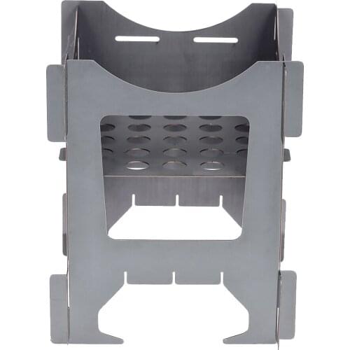 Folding Wood Stove Portable Camping Stove Lightweight Outdoor Stove Cooking BBQ Backpacking Picnic Camping Equipment S/M HWL-19T