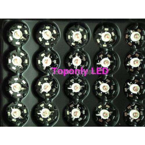 5w high intensity 585-595nm yellow color high power led beads light soldering with pcb 320pcs/lot promotion DHL free shipping