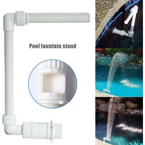 Swimming Pool Waterfall Easy Install Waterfall Fountain Kit PVC Feature Water Pools Spa Decorations Swimming Pool Accessories