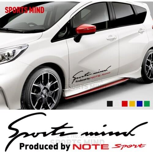 10 x Car-Styling Automobiles Car Decal Sticker JDM Auto Accessories For Nissan Note Nismo All Car Exterior Accessories