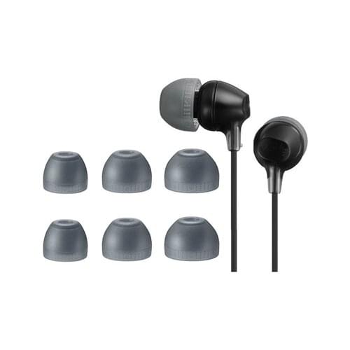 2pcs M Size Silicone covers Earbud eartips In-Ear Earphone ear tips buds for BTNA XB5080 MDR-EX750AP