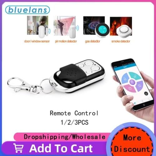 Wholesale 1/2/3PCS 433MHz Wireless Remote Controller for WiFi GSM W2B PG103 106 107 Security System