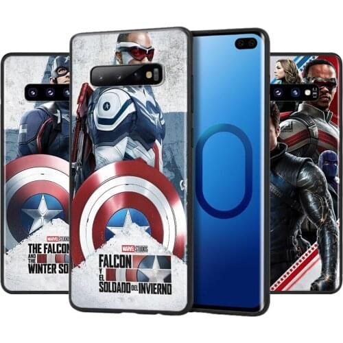 The Falcon and the Winter Soldier For Samsung Galaxy S21 S20 FE Ultra Lite S10 5G S10E S9 S8 Plus Soft Silicone Phone Case