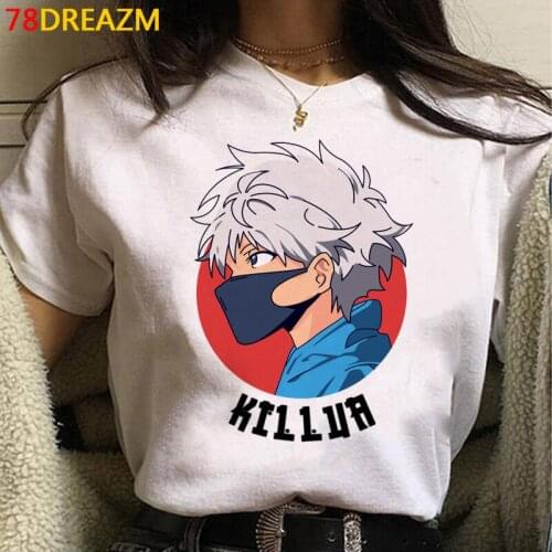 Hunter x Hunter Hisoka Killua tshirt t-shirt men plus size tumblr print aesthetic ulzzang t shirt vintage