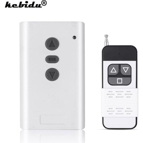 Kebidu 433MHz AC/DC 220V Wireless Remote Control Switch Remote Control Receiver Module and 433MHz RF Transmitter DIY