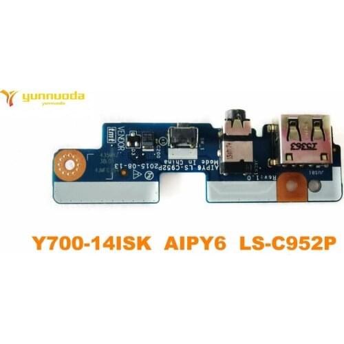 Original for lenovo Y700-14ISK USB board Audio board Y700-14ISK AIPY6 LS-C952P tested good free shipping