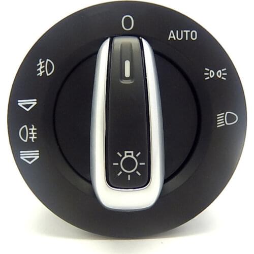 COSTLYSEED 4F1 941 531E Chrome Front Fog Lamp Control Switch For Car A6 C6 4F S6 RS6 Q7 A6 4F