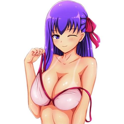 Hot Lovely Car Sticker Girl Women Anime Fashion Car-Styling Fate Stay Night - Matou Sakura Vinyl Car Sticker Decor Decal