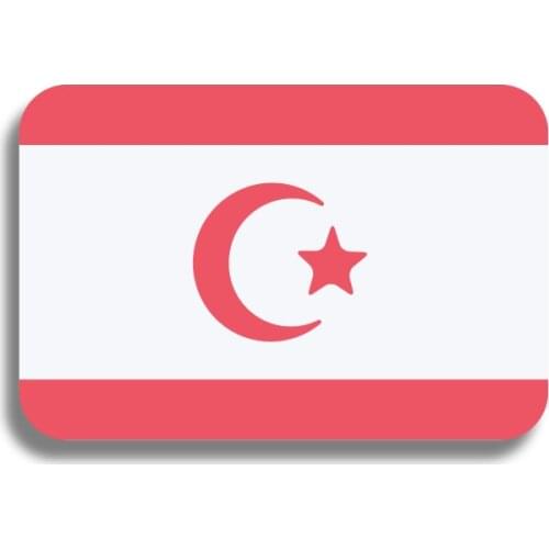 RSHCZY Cyprus Acrylic Flag Brooch Large Flag Pin Patriotic Badge Hat Backpacks Jeans Accessory Jewelry Gift