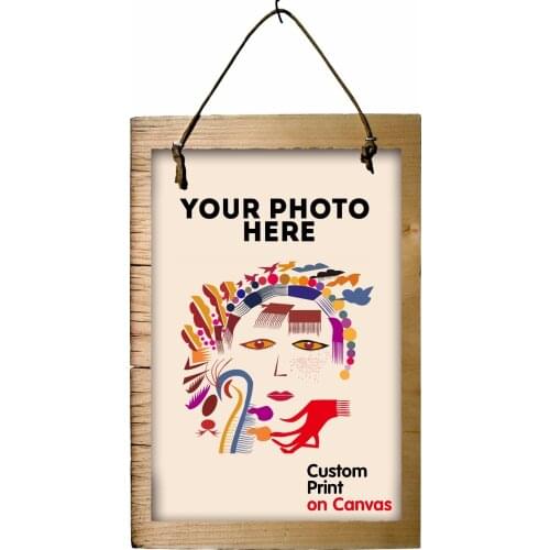 Custom Silk Poster Canvas Print 12x16 24x32 Inch Anime Movie Landscape Poster Customized for your wall decoration