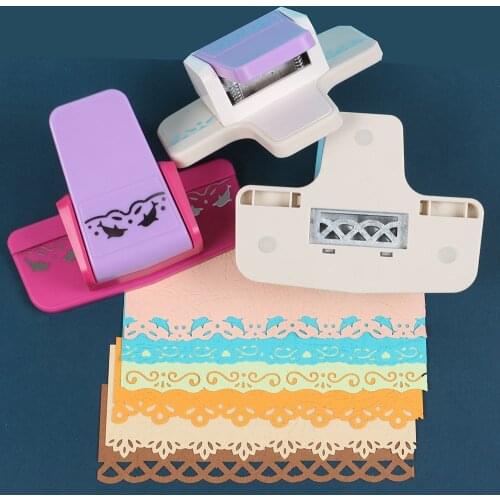 Floral Lace Pattern Embossers Hole Punch Embossing Device Tool For Paper Scrapbooking Gift Card Party Wedding DIY Crafts