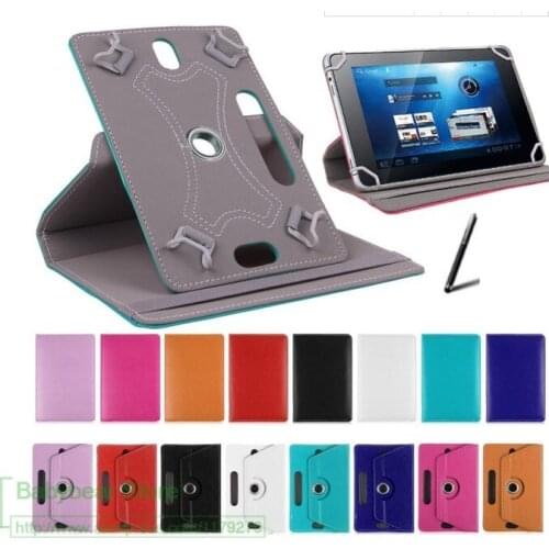 Universal Case Cover for Prestigio MultiPad Wize 3131 3G PMT3131_3G_D 10.1 Inch Tablet Universal PU Leather Cover + gifts