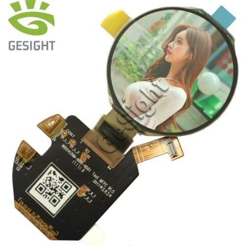 1.39 Round/Circular AMOLED Display 454x454 Resolution MIPI-1 lane RM67162 For Wearable Device