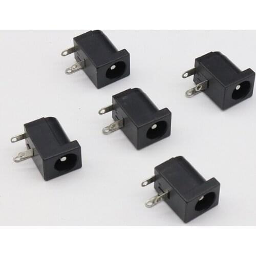 10pcs DC Jack socket 5.5 X 2.1 mm DC-005