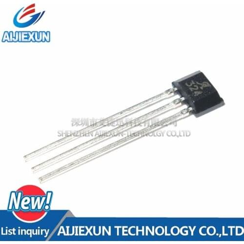 10Pcs A1324LUA-T SENSOR LINEAR ANALOG 3SIP SIP3 New and original