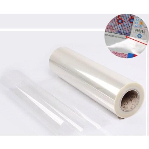 5D Diamond painting protective film dustproof isolation anti-dirty plastic paper transparent release film Diamond painting Tool