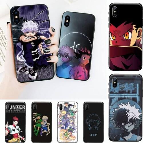 Anime Hunter x Hunters Phone Case for iPhone 11 12 mini pro XS MAX 8 7 6 6S Plus X 5S SE 2020 XR