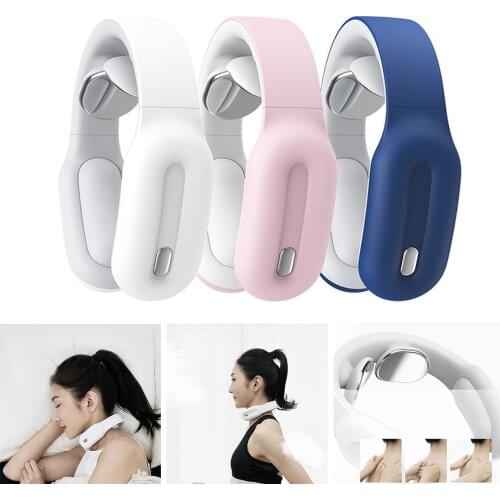 Electric Neck Massager Electric Neck Massage Pain Relief Tool Health Care Relaxation Cervical Vertebra Physiotherapy Machine#dg4