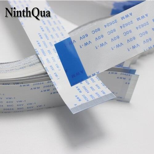 1PCS Flat flexible cable FFC FPC LCD 0.5mm pitch A B Forward 150/200/250/300mm AWM 20624 80C 60V VW-1 4Pin to 60Pin
