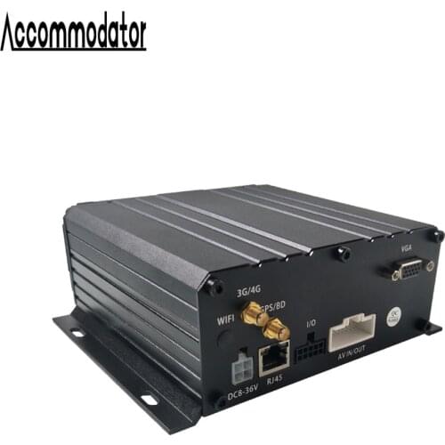 H.265 4ch 1080p mdvr 4g gps hdd sd card mobiler dvr