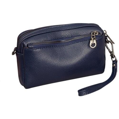 Genuine Leather Clutch Bag Luxury Handbags Women Bags Designer Ladies Small Crossbody Bags for Female Shoulder Bag Purse Wallet
