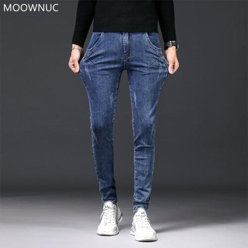 Moownuc Mens Autumn Jeans