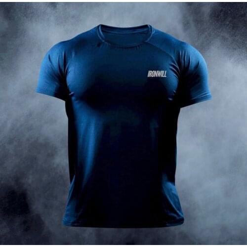 Men Tshirt Compression Fitness Tights Running Shirt Gym Blouse Yoga Sport Wear Exercise Muscle Sport Mans T-Shirt