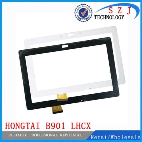 New 9'' inch Black/White Touch Screen Panel For HONGTAI B901 LHCX Digitizer Glass Replacement Free Shipping