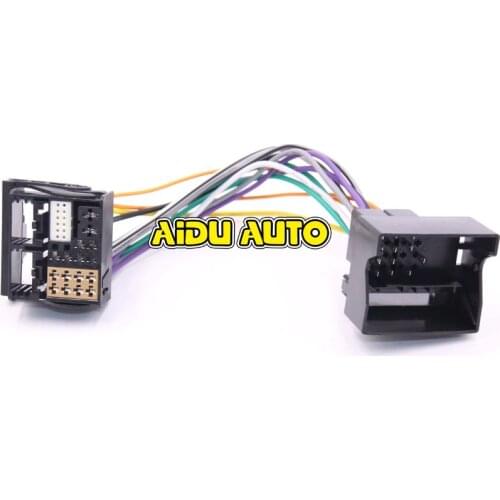 FOR VW 2003 To 2015 MQB To PQ Install RCD330 PLUS MIB DIS PRO RADIO MIB std2 pq + PQ TO MQB MIB 2 Upgrade Radio Adapter