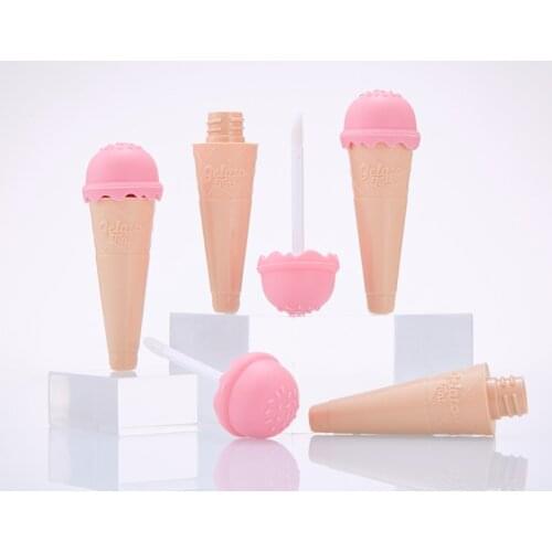 10mL Empty Lipgloss Tubes Wholesale Lip gloss Tubes Lip Tubes Lipstick Bottles Ice Cream Tubes Lip Bottles Makeup Package