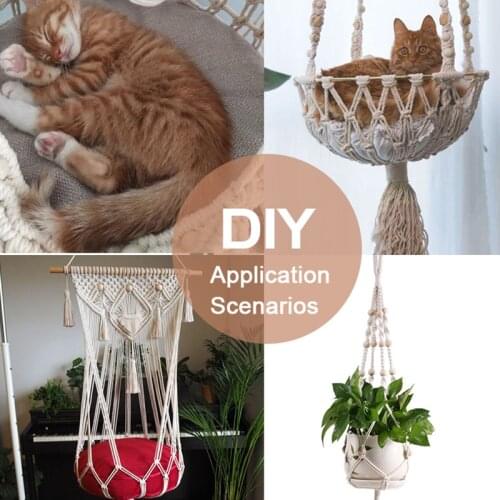 DIY School Handwor Decor Wooden bead for macrame on string Round Loose 4/12/16/25/40mm for Jewelry Making Bracelet Necklace