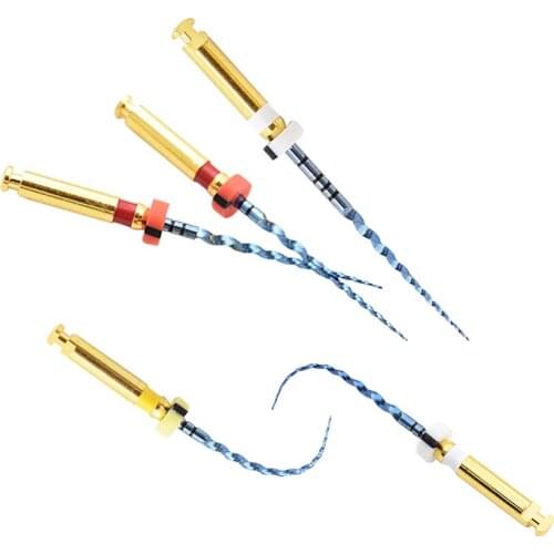 5 boxes Dental root canal instrument super endo files blueuniverseral engine use rotary files endondontic NITI dentist tool