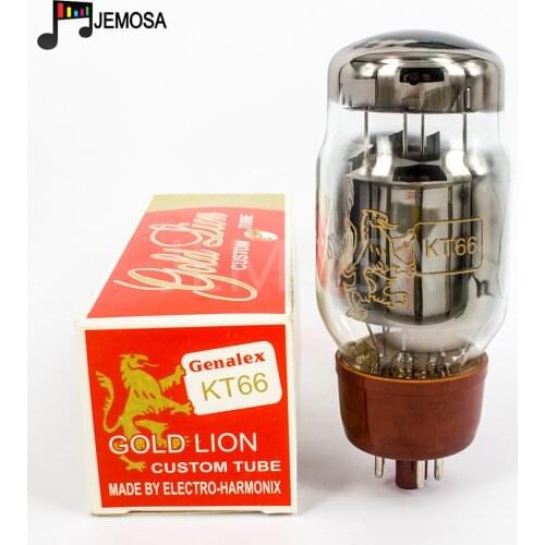Russia Gold Lion Genalex Vacuum Tube KT66 EL34 6L6 Electron Tube 8PINS Tube DIY HIFI Audio Vacuum Tube Amplifier Free Shipping