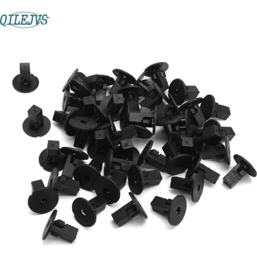 50 Pcs Car Fastener Clips Bumper Inner Fender Rivets Push 8x8.2mm For Toyota Nov30
