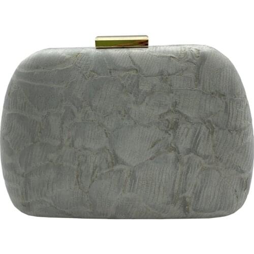 Women Evening Bags Hasp Open Style Lady Wedding Bridalmaid Handbags Marbling Pu Purse Summer Color