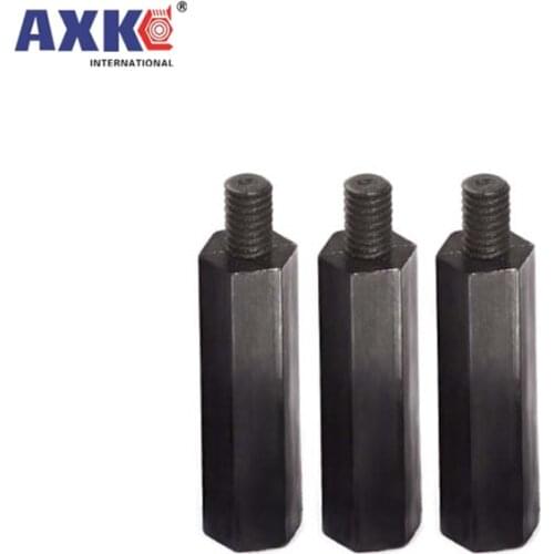 50X M2 M3 M4 Black Nylon Plastic Hex Standoff Hexagon Pillar Male-Female Female Spacer Phillips Screw For PCB Board Motherboard