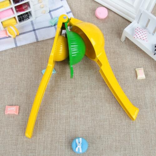 Double-layer 2-in-1 aluminum alloy lemon clip Citrus home multi-function squeeze manual kitchen household juicer