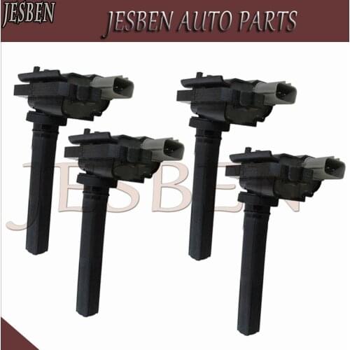 4PCS Ignition Coil fit for SUZUKI IGNIS LIANA SWIFT SX4 WAGON R+ 1.3-1.6 2000-2010 NO# 33400-83E00-000 33400-83E00 33400-83E10