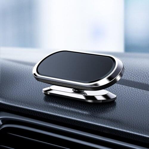 Magnetic Car Phone Holder Dashboard Mount Magnet Stand For iPhone 12 11 Samsung Xiaomi Mobile Phone 360 Degree Rotate Car Holder