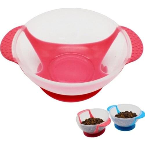 Pet Sucker Single Bowl Dog Anti Choke Feeder Puppy Slow Down Feeding Food Drinking Water Bowls Cat Dishes Plate Supplies