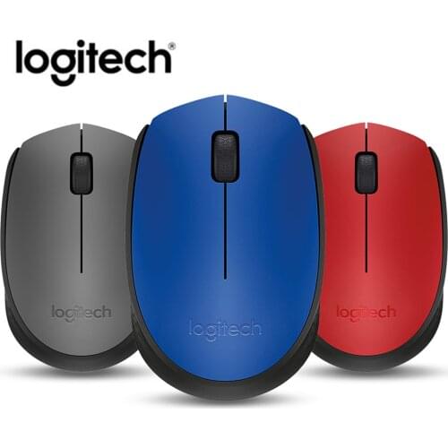 Logitech M170 2.4GHz Wireless Mouse portable Mouse 1000 DPI 3 Button two-way wheel Mice with Nano Receiver for PC Computer