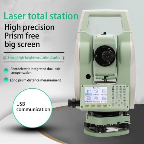 New Leter Reflectorless Total Station with Bluetooth