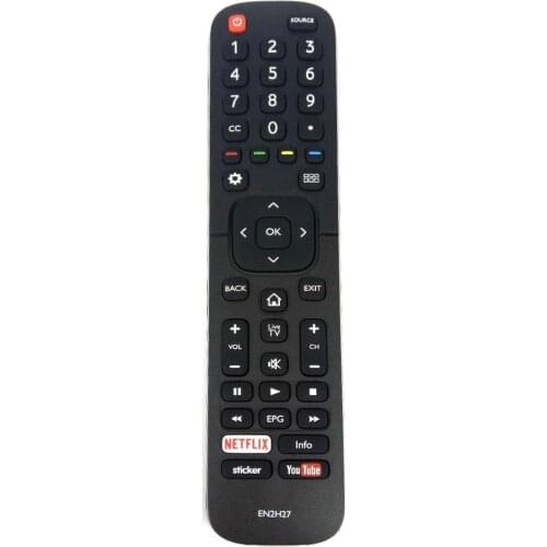 New Original EN2H27 For Hisense LED Smart TV Remote Control RC3394408/01 EN2H27B EN2H27HS ER-31607R ER-22655HS