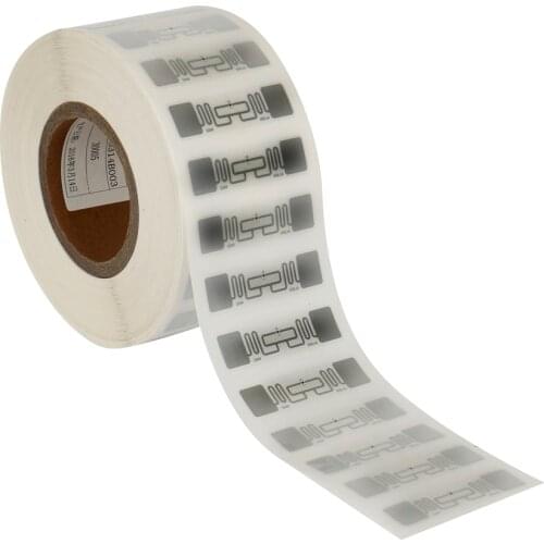 UHF Radio Frequency Electronic Tag 9662 UHF 6C RFID Unmanned Supermarket Tag Logistics Commodity Electronic Tag