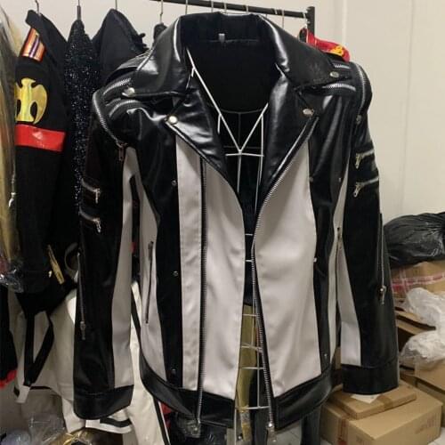 Exactly Same Punk MJ Michael Jackson Beat It Advertising Jacket in 1984s