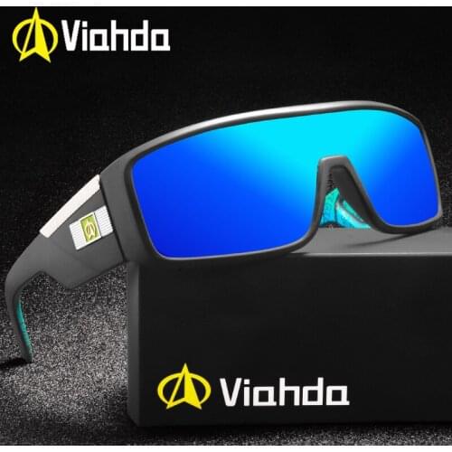 Viahda eyewear 2020 New Men Windproof glasses UV400 protection HD lens Women Goggle Oversize Acetate Sunglasses