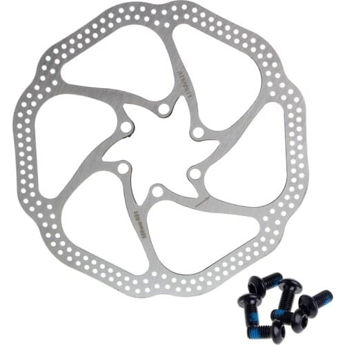 160mm Cycling Bicycle MTB Mountain Bike Stainless Steel Brake Disc Rotor 6 Bolts